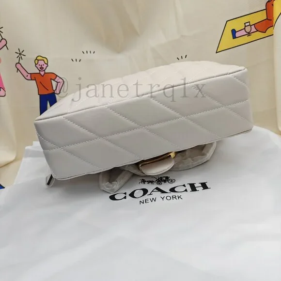 🎶🎶coach tabby shoulder bag 26 with quilting - Picture 2 of 11